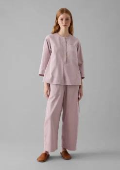 Online Organic Cord Barrel Leg Trousers Women Cord|Loungewear