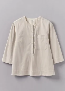 Clearance Organic Cord Patch Pocket Shirt Women Cord|Loungewear