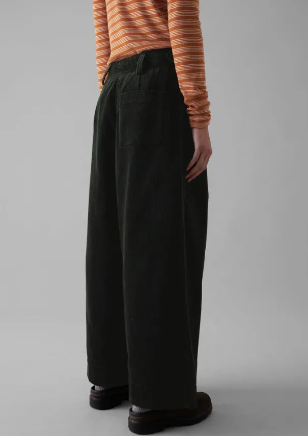 Best Organic Cord Pleat Front Trousers Women Cord|Trousers