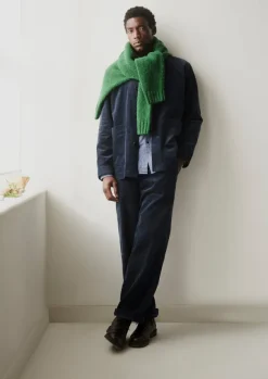 Discount Organic Cord Point Collar Jacket Cord|Coats & Jackets