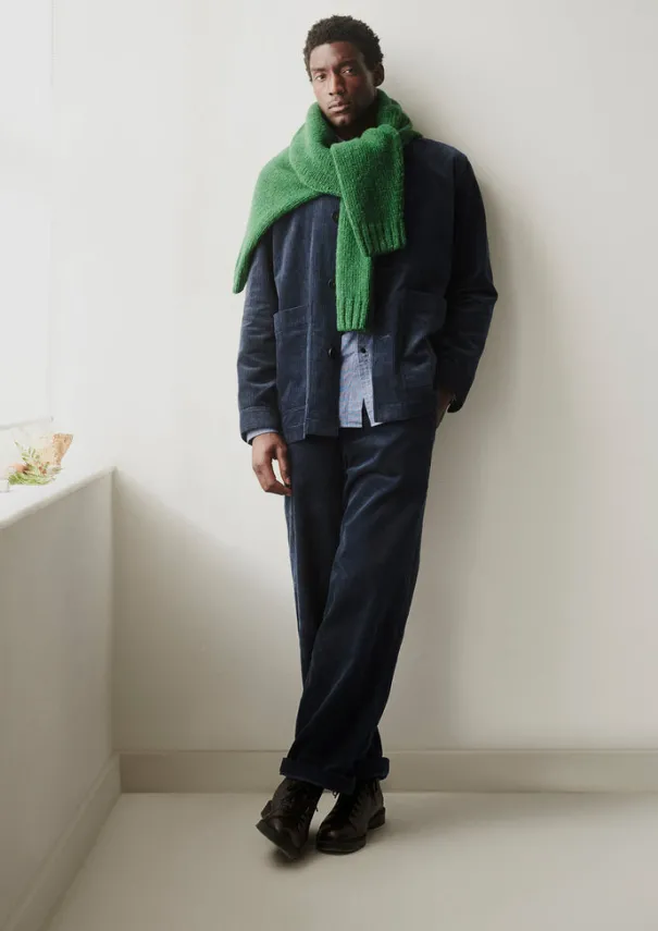 Discount Organic Cord Point Collar Jacket Cord|Coats & Jackets