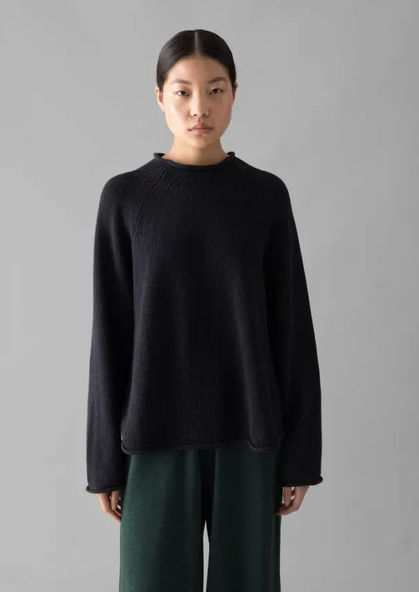 Clearance Organic Cotton Linen Easy Sweater Women Linen|Jersey