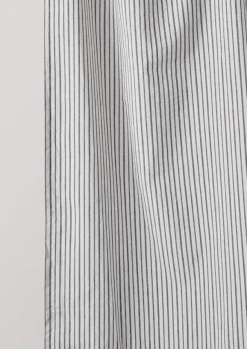 Sale Organic Cotton Pyjama Stripe Shower Curtain Bathroom