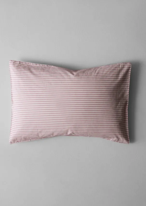 Clearance Organic Cotton Ticking Stripe Housewife Pillowcase Textiles|Bed Linen