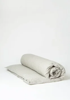 Clearance Organic Cotton Ticking Stripe Duvet Cover Textiles|Bed Linen