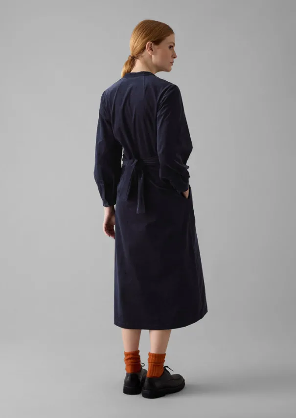 Clearance Organic Needlecord Wrap Dress Women Cord|Dresses