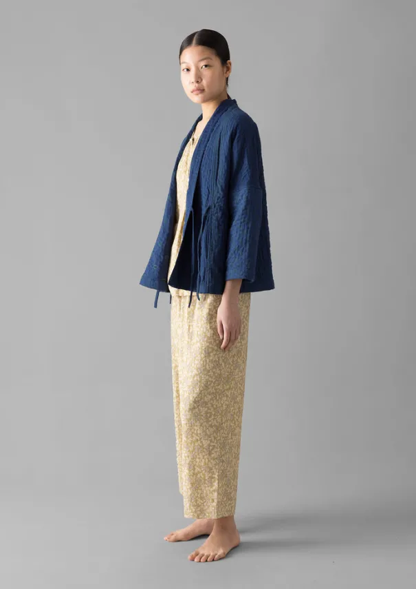 Clearance Overdyed Repurposed Kantha Jacket Women Gowns|Nightwear