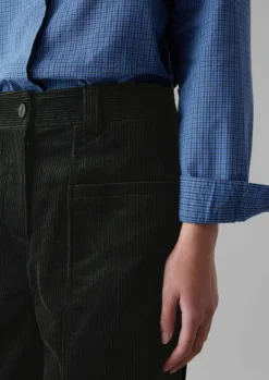 Online Panelled Organic Cord Trousers Women Cord|Workwear