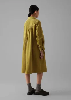 Discount Panelled Organic Needlecord Dress Women Cord|Dresses