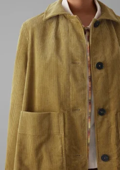 Best Patch Pocket Organic Cord Jacket Women Cord|Workwear