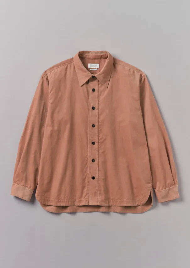 Point Collar Organic Cord Shirt Cord|Shirts