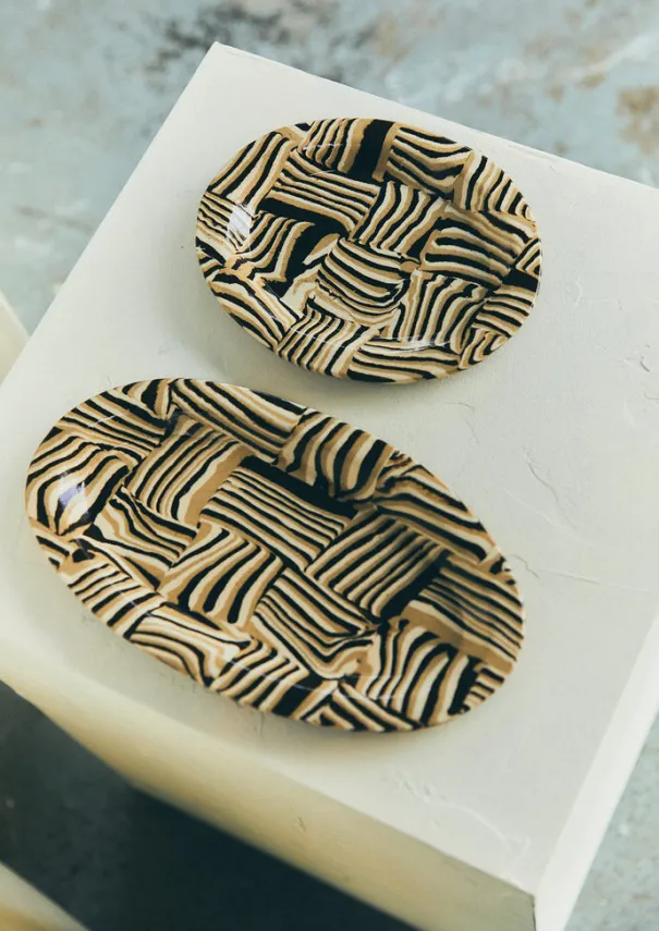 Clearance Polly Liu Platter Plate Decorative Pieces|Ceramics