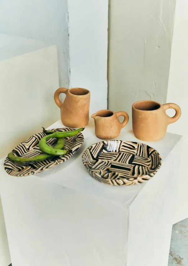 Clearance Polly Liu Platter Plate Decorative Pieces|Ceramics