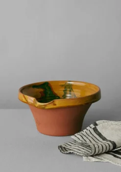 Outlet Poterie Barbotine Marbled Pouring Bowl Ceramics|Tableware