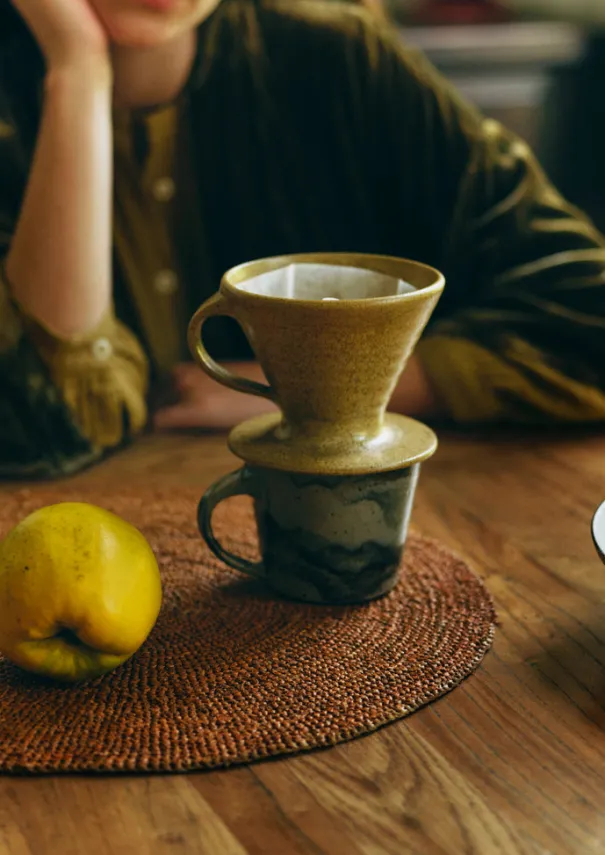 New Pottery West Coffee Dripper And Scoop Ceramics|Kitchen