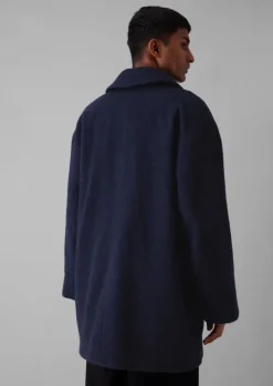 Outlet Relaxed Wool Coat Coats & Jackets