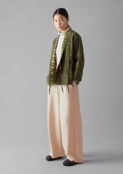 Discount Repurposed Ikat Kantha Jacket Women Gowns|Nightwear