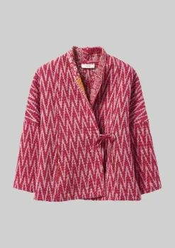 Outlet Repurposed Ikat Kantha Jacket Women Gowns|Nightwear
