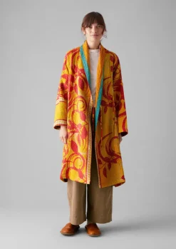 Best Repurposed Kantha Coat Women Gowns|Nightwear
