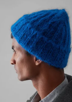 Ribbed Mohair Hat Hats, Scarves & Gloves