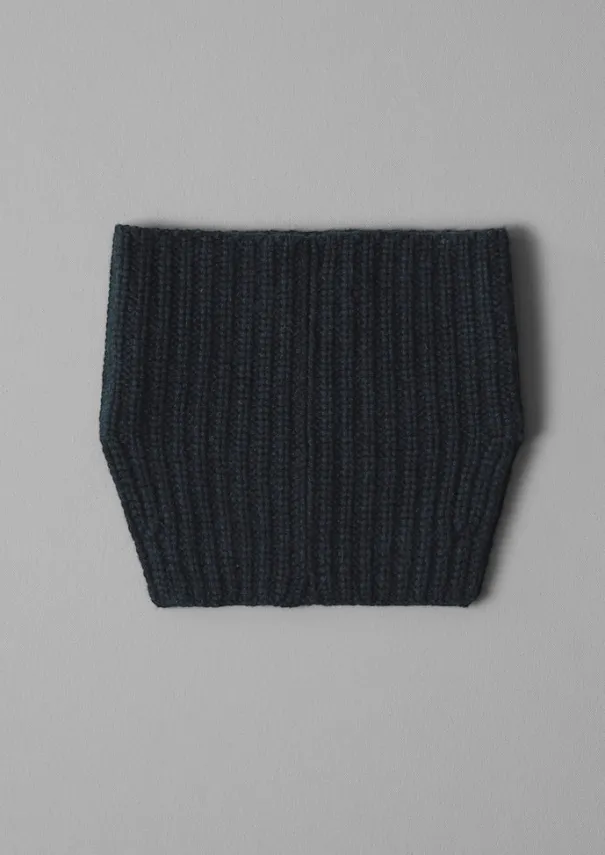 Discount Ribbed Wool Cashmere Snood Women Hats, Scarves & Gloves