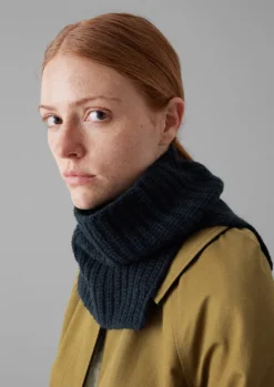 Discount Ribbed Wool Cashmere Snood Women Hats, Scarves & Gloves