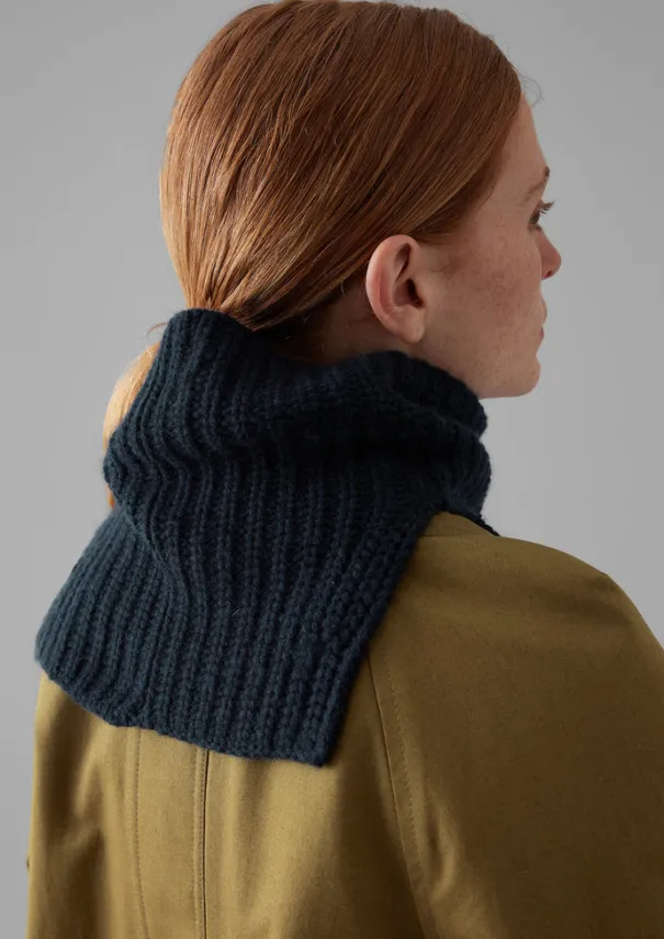 Discount Ribbed Wool Cashmere Snood Women Hats, Scarves & Gloves