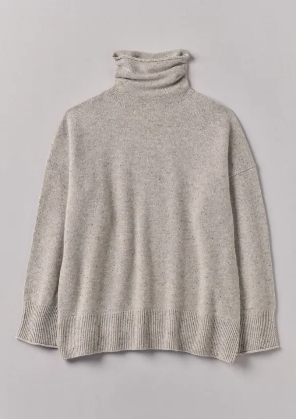 Online Roll Neck Wool Cashmere Sweater Women Jersey|Cashmere