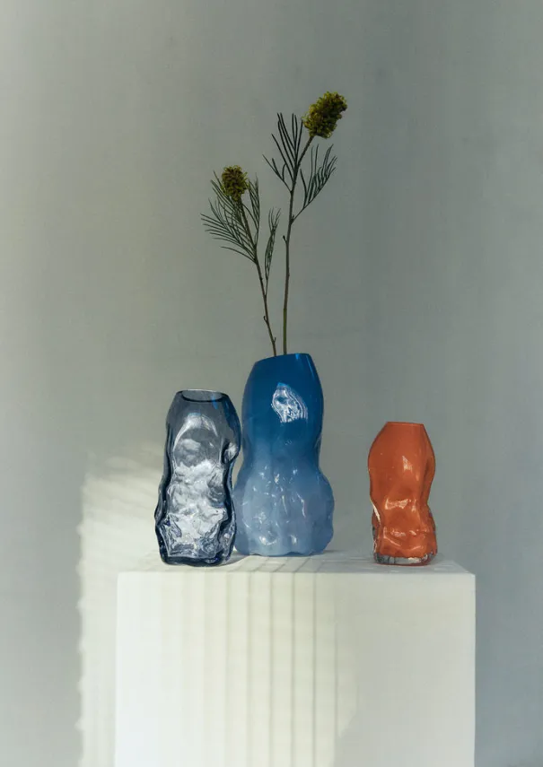 Online Rosie Stonham Medium Membrane Vase Glass|Decorative Pieces