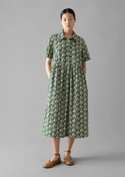 Selma Cotton Shirt Dress Women Dresses