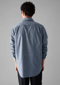 Hot Selvedge Cotton Chambray Shirt Shirts