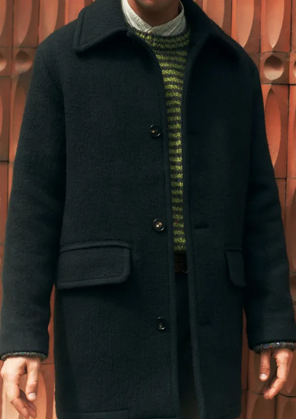 Single Breasted Car Coat Coats & Jackets
