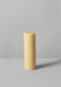Clearance Skar Organics Beeswax Pillar Candle Candles & Holders