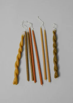 Online Skar Organics Beeswax Twist Dinner Candle Candles & Holders