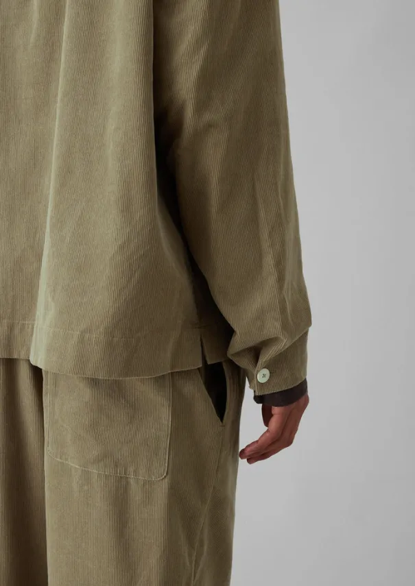 Best Soft Organic Cord Relaxed Shirt Cord|Loungewear