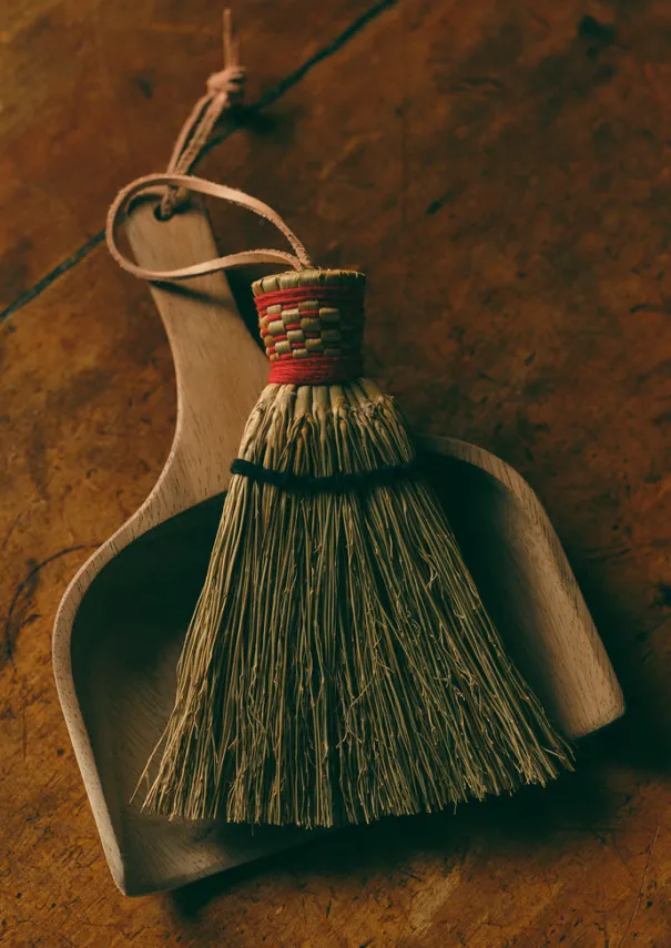 Hot Sorghum Table Dustpan and Brush Kitchen