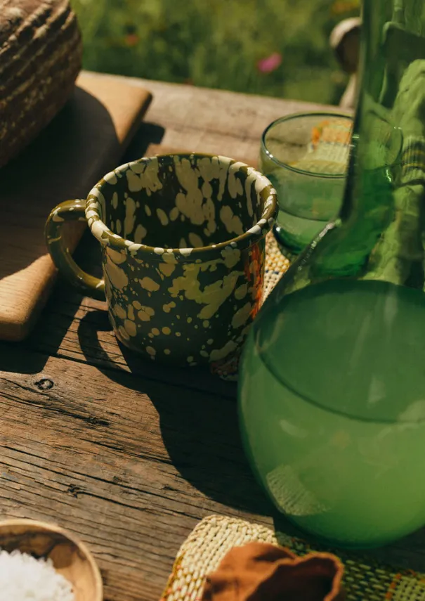 Outlet Splatter Enamel Mug Outdoor