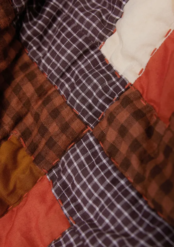 Discount Stacked Check Patchwork Quilt Textiles|Blankets & Throws