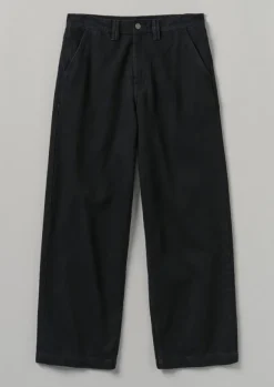 Online Straight Leg Denim Trousers Denim|Trousers