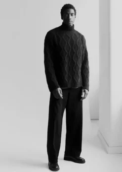 Online Straight Leg Denim Trousers Denim|Trousers