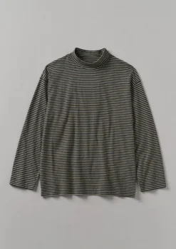 Online Stripe Cotton Jersey Long Sleeve Tee Tops & Tees