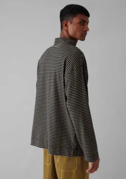 Online Stripe Cotton Jersey Long Sleeve Tee Tops & Tees