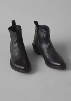 Sturlini Leather Ankle Boots Women Boots