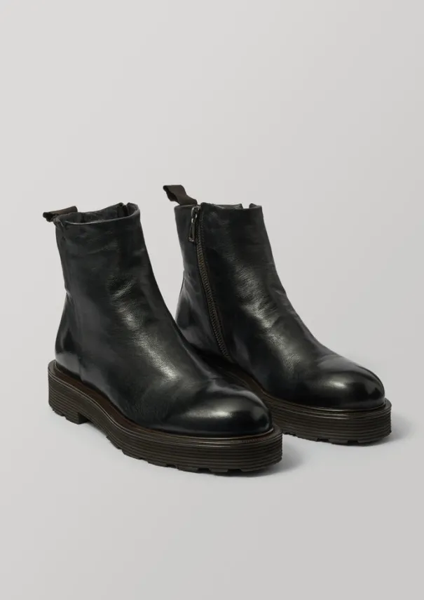 Outlet Sturlini Tread Sole Leather Boots Women Boots