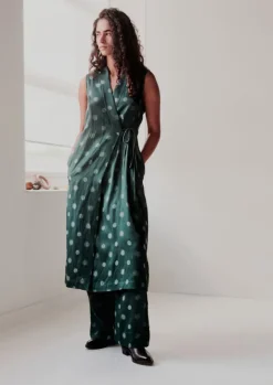 Best Sun and Moon Jacquard Dress Women Dresses