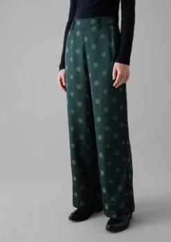 Online Sun and Moon Jacquard Trousers Women Trousers