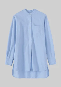 Hot Taro Cotton Oxford Long Shirt Women Workwear|Shirts