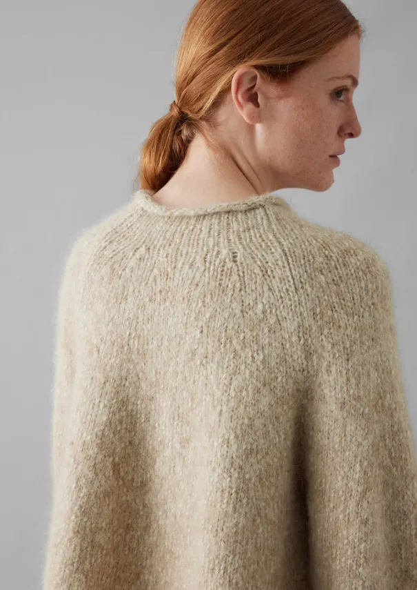 Sale Textured Cotton Alpaca Sweater Women Jersey|Loungewear