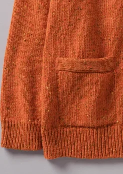 Best V-Neck Donegal Wool Cardigan Knitwear