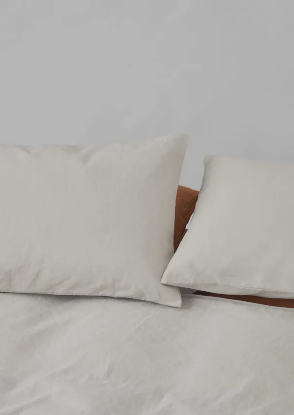 Outlet Washed Linen Cotton Housewife Pillowcase Set Textiles|Bed Linen